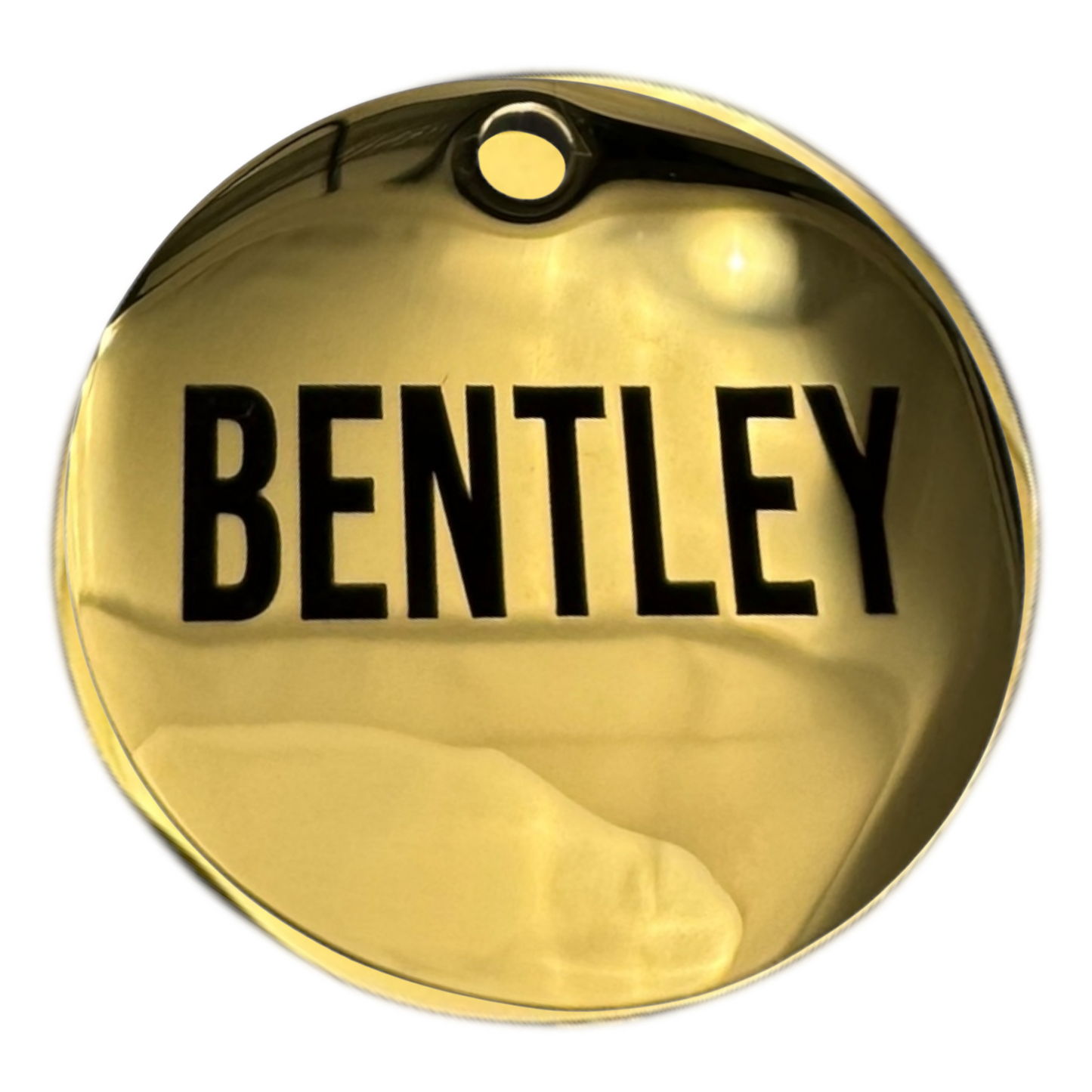 Medal in golden sandalwood