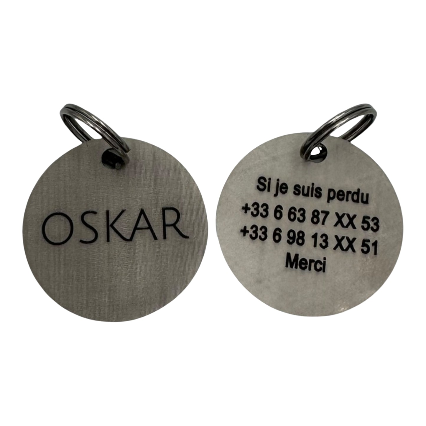 UNIKTAG - Titanium Dog Tag - Personalized, Ultra Light and Durable | Luxury and Originality