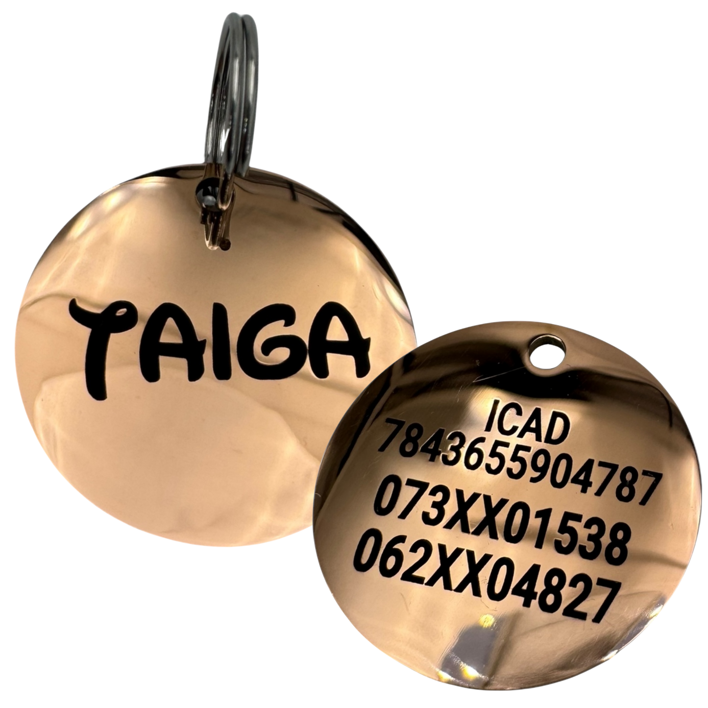 Medal in golden sandalwood