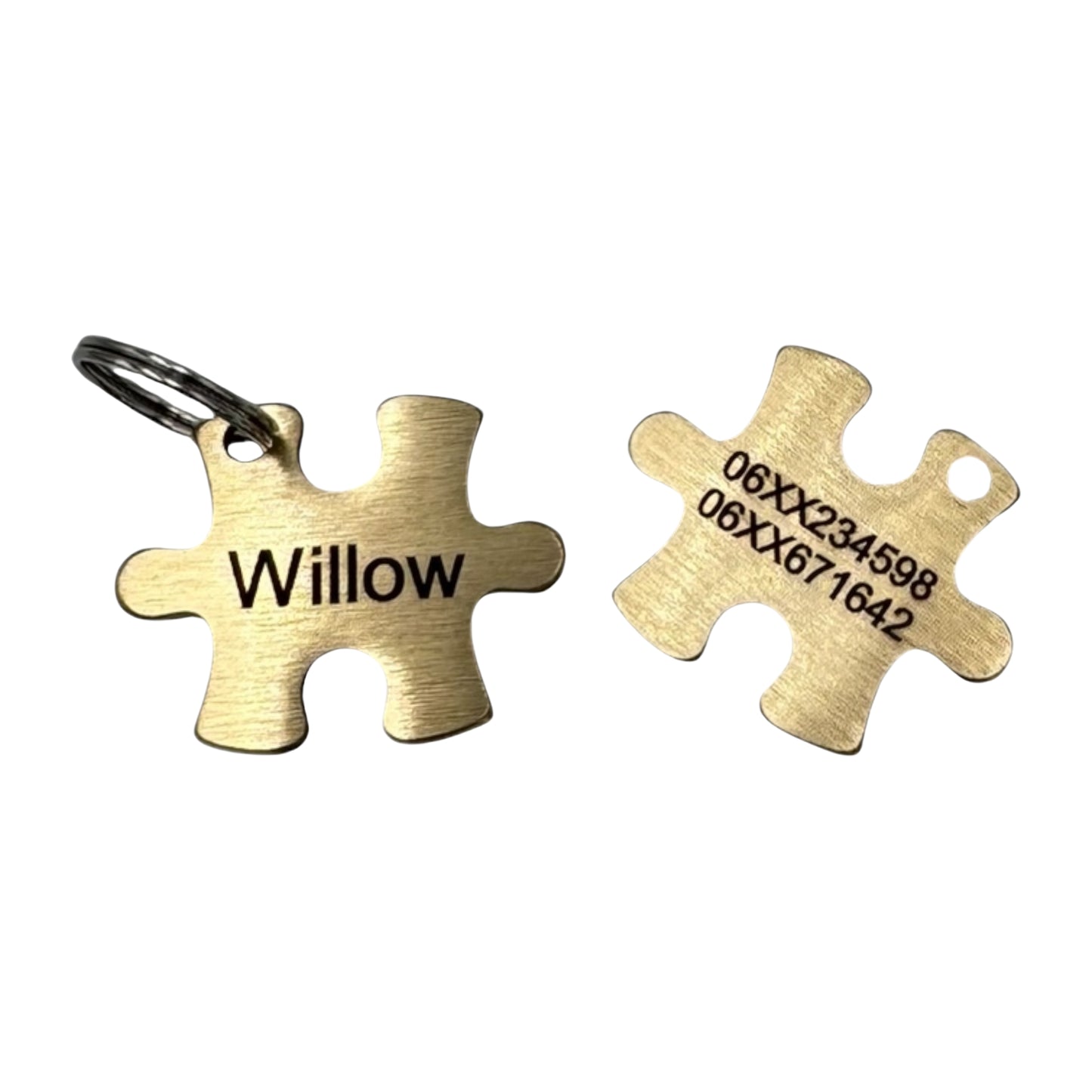 Brass puzzle medal