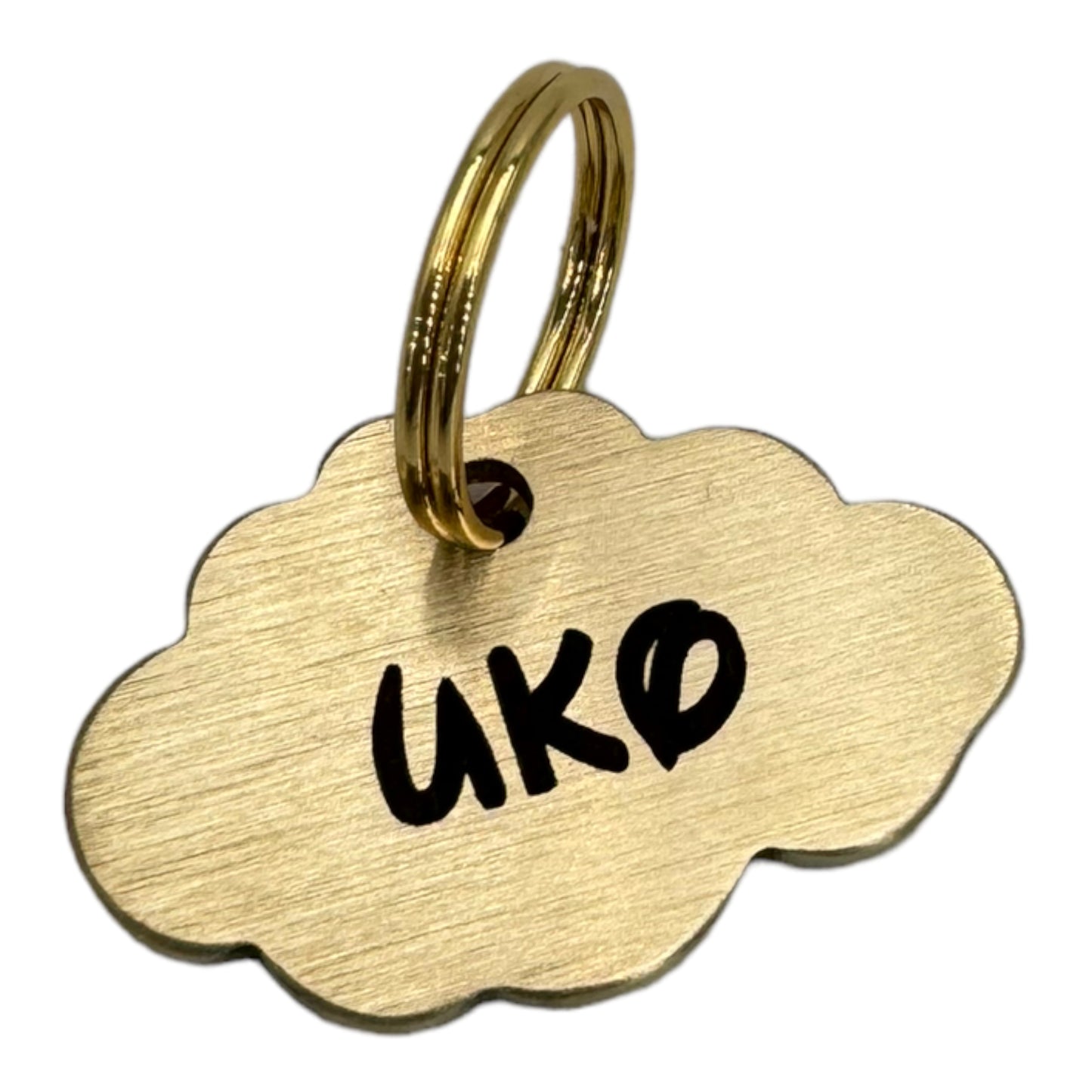 Brass cloud medal