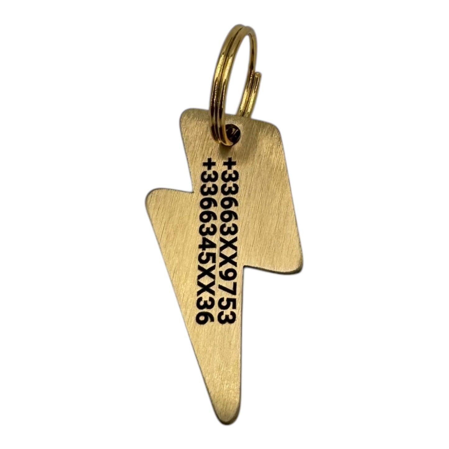 Brass Lightning Medal