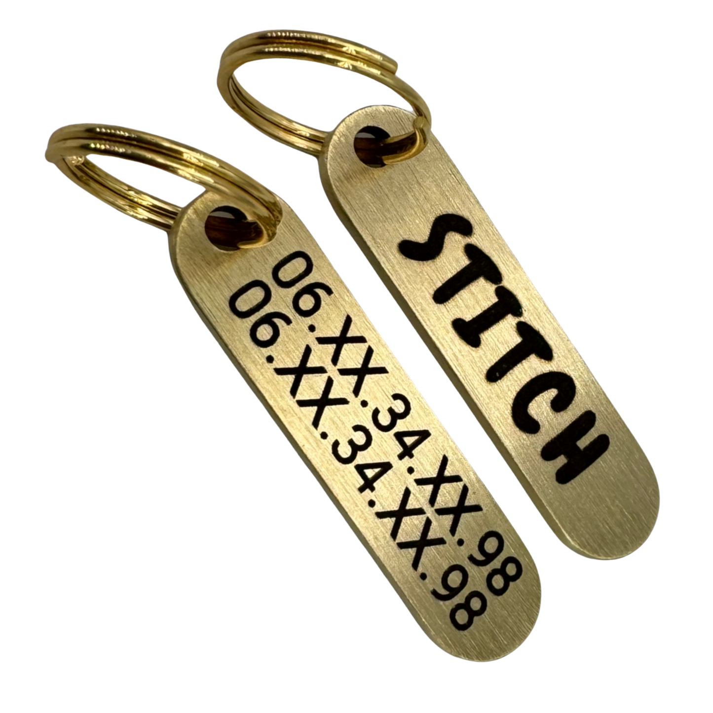 Brass flat bar medal