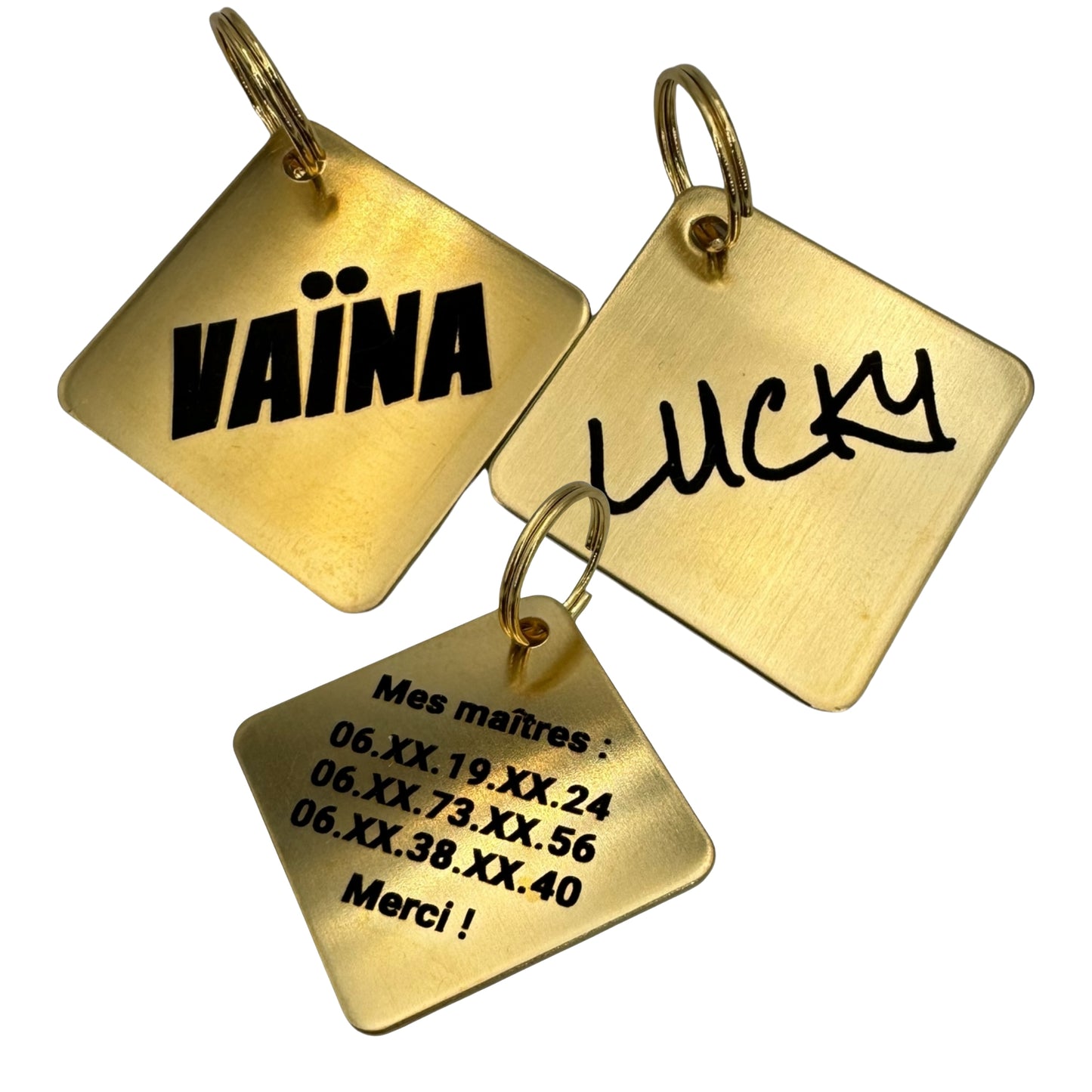 Brass diamond medal