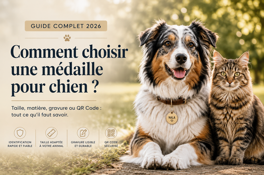 Comment choisir une médaille pour chien ?