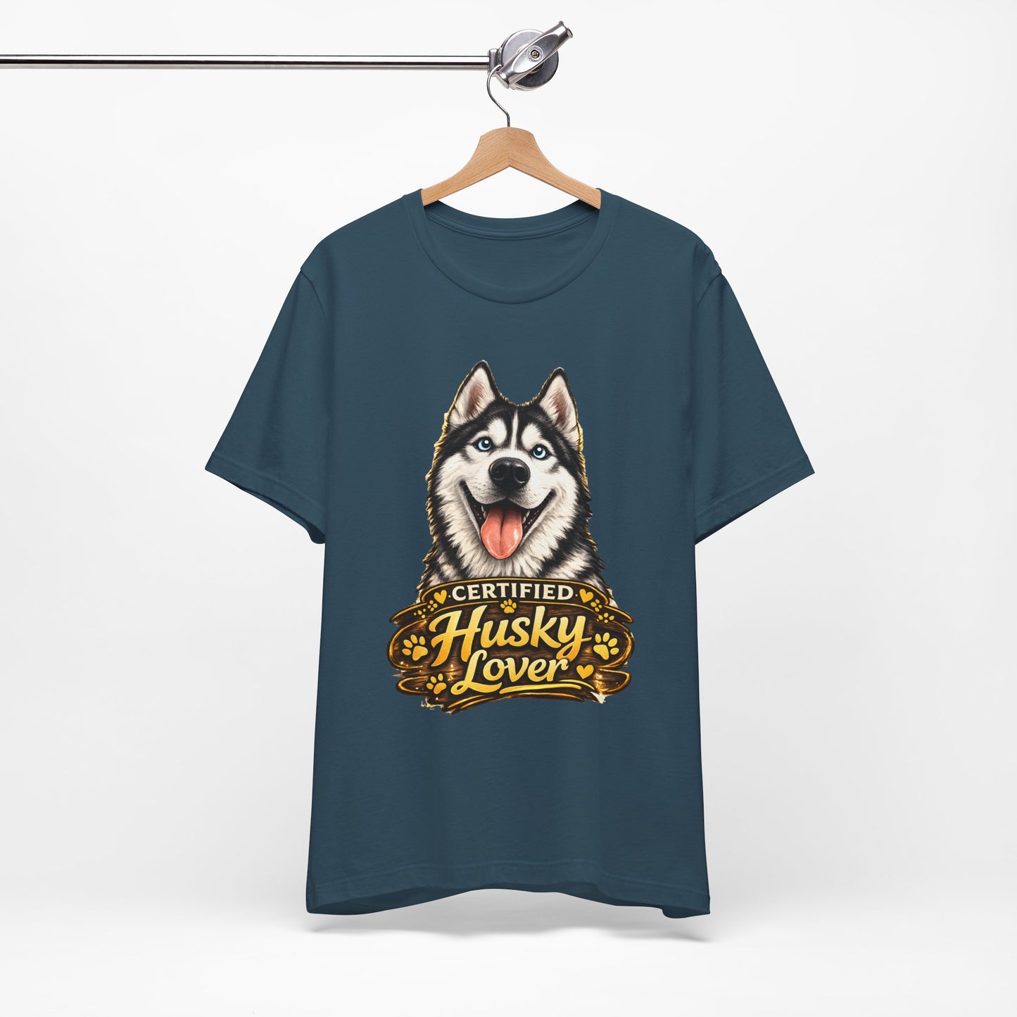 T-shirt Husky Lover – Unisexe Premium Bella Canvas | Livraison Offerte