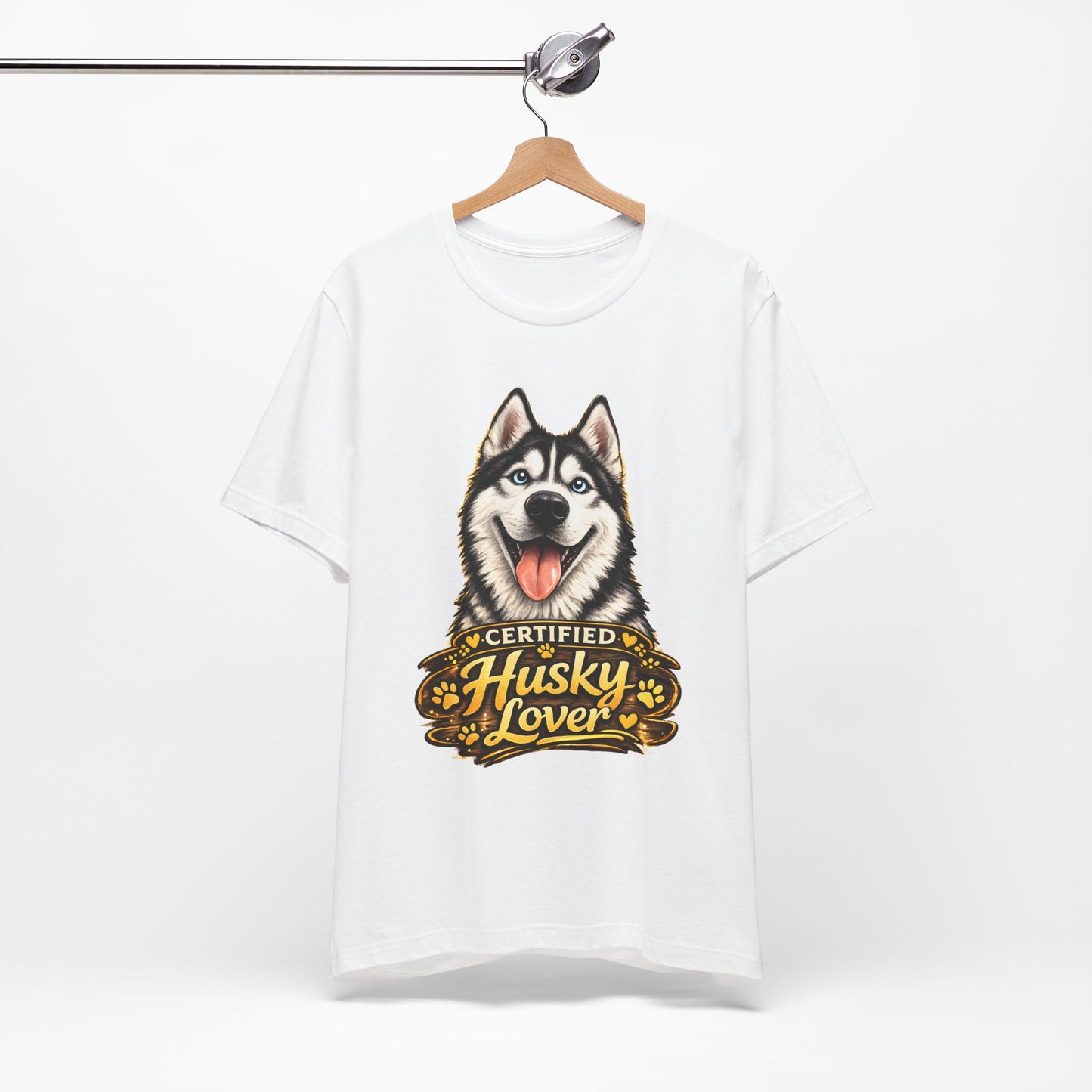T-shirt Husky Lover – Unisexe Premium Bella Canvas | Livraison Offerte