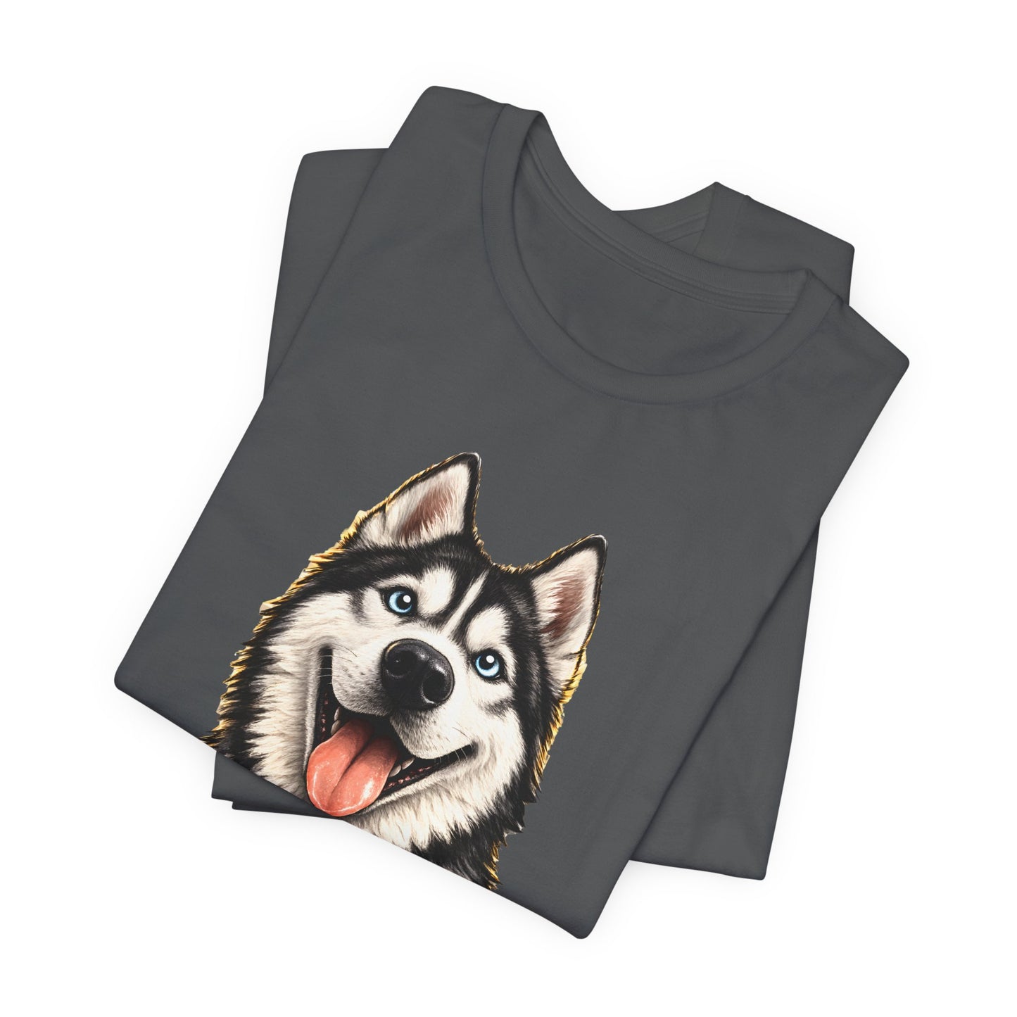 T-shirt Husky Lover – Unisexe Premium Bella Canvas | Livraison Offerte