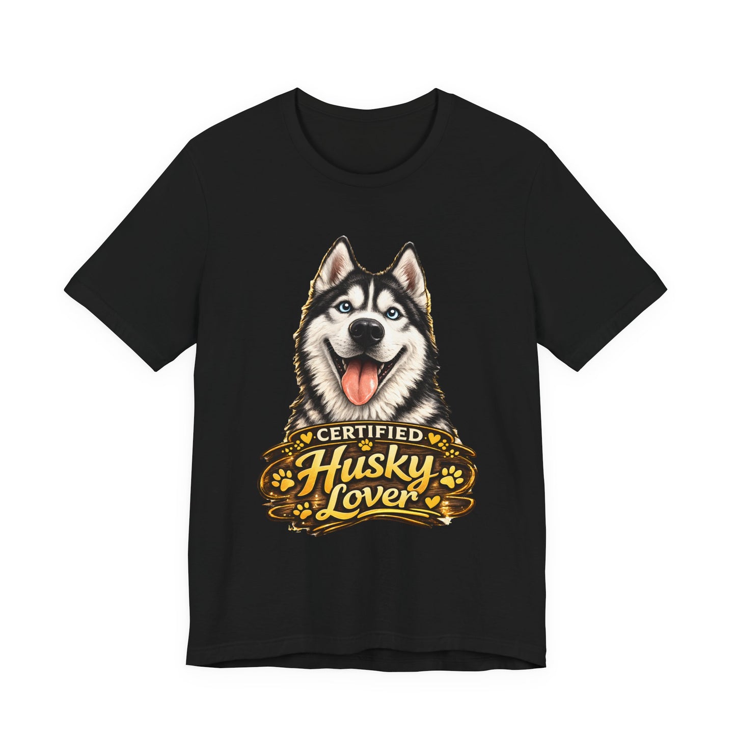 T-shirt Husky Lover – Unisexe Premium Bella Canvas | Livraison Offerte