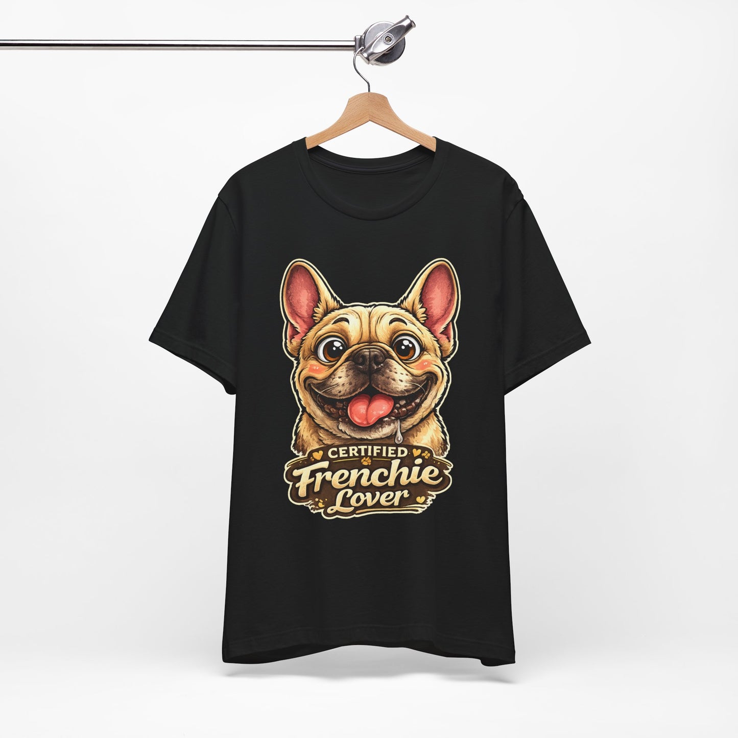 T-shirt French Bulldog Lover – Unisexe Premium Bella Canvas | Livraison Offerte
