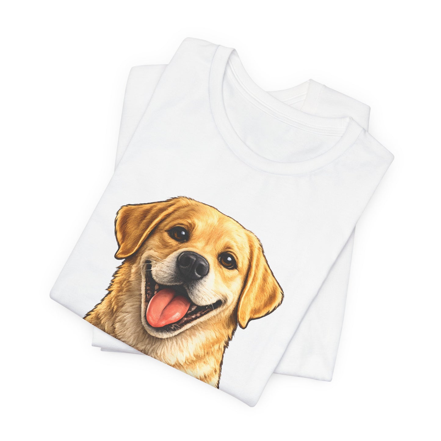 T-shirt Labrador Lover – Unisexe Premium Bella Canvas | Livraison Offerte - sable