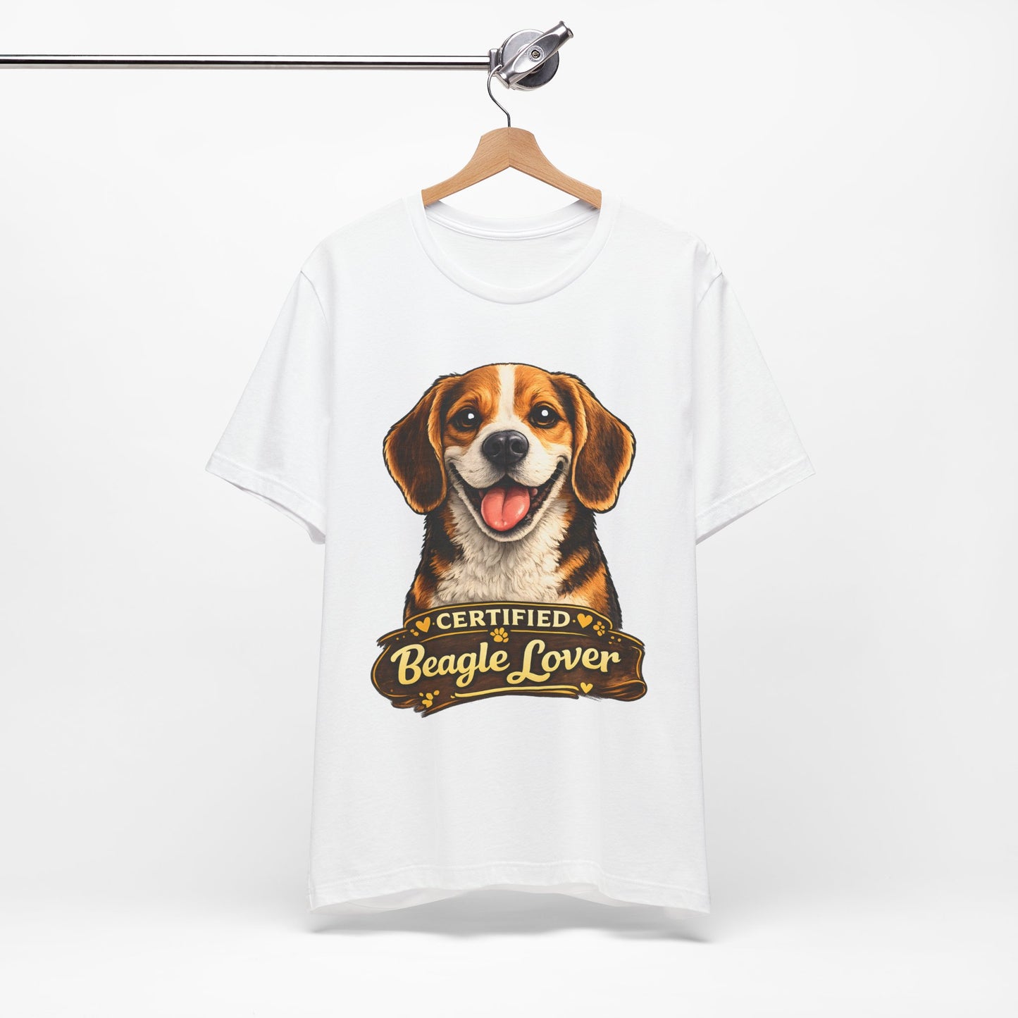 T-shirt Beagle Lover – Unisexe Premium Bella Canvas | Livraison Offerte