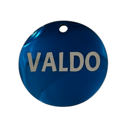 Médaille acier avec QR Code au verso