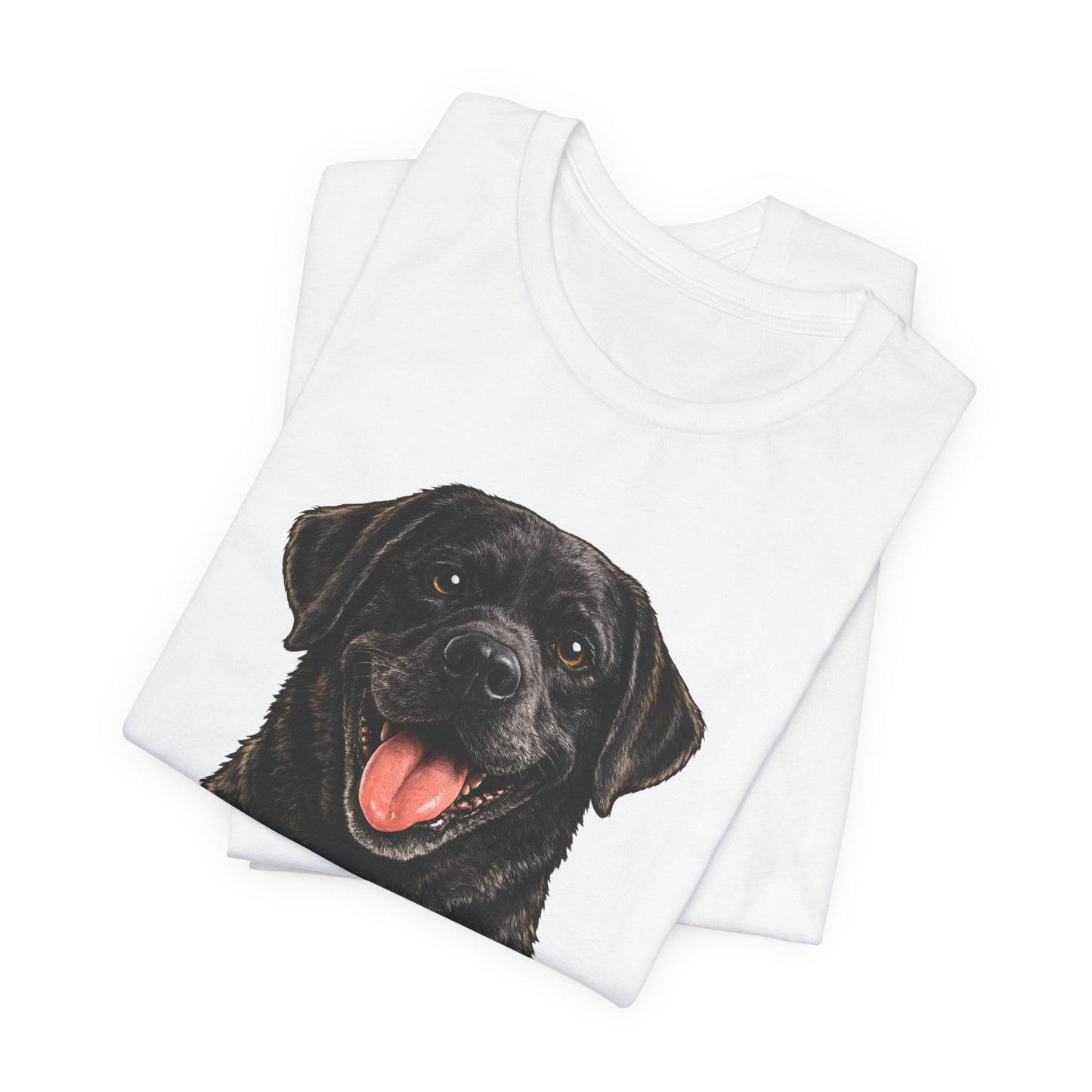 T-shirt Labrador Lover – Unisexe Premium Bella Canvas | Livraison Offerte - brun