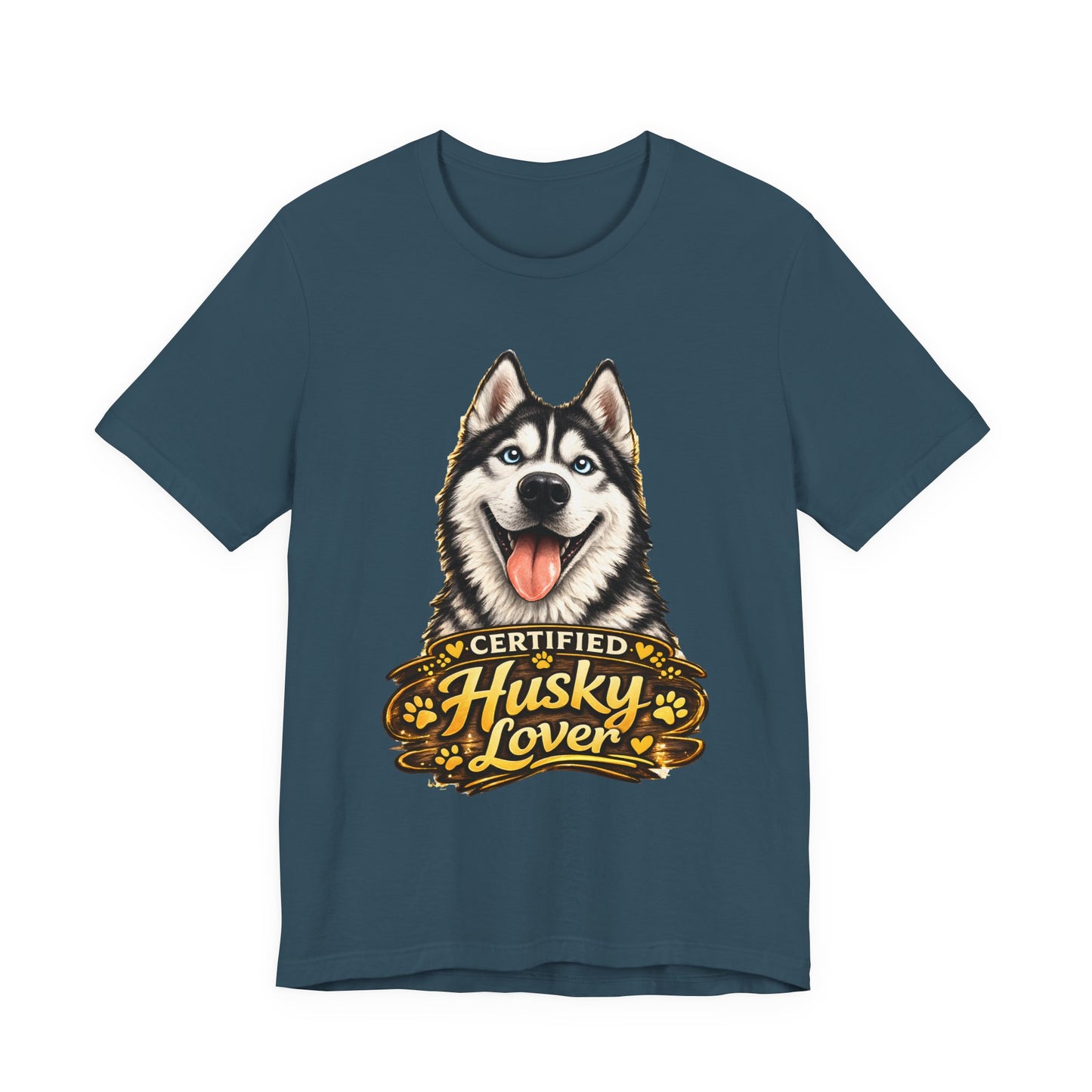 T-shirt Husky Lover – Unisexe Premium Bella Canvas | Livraison Offerte