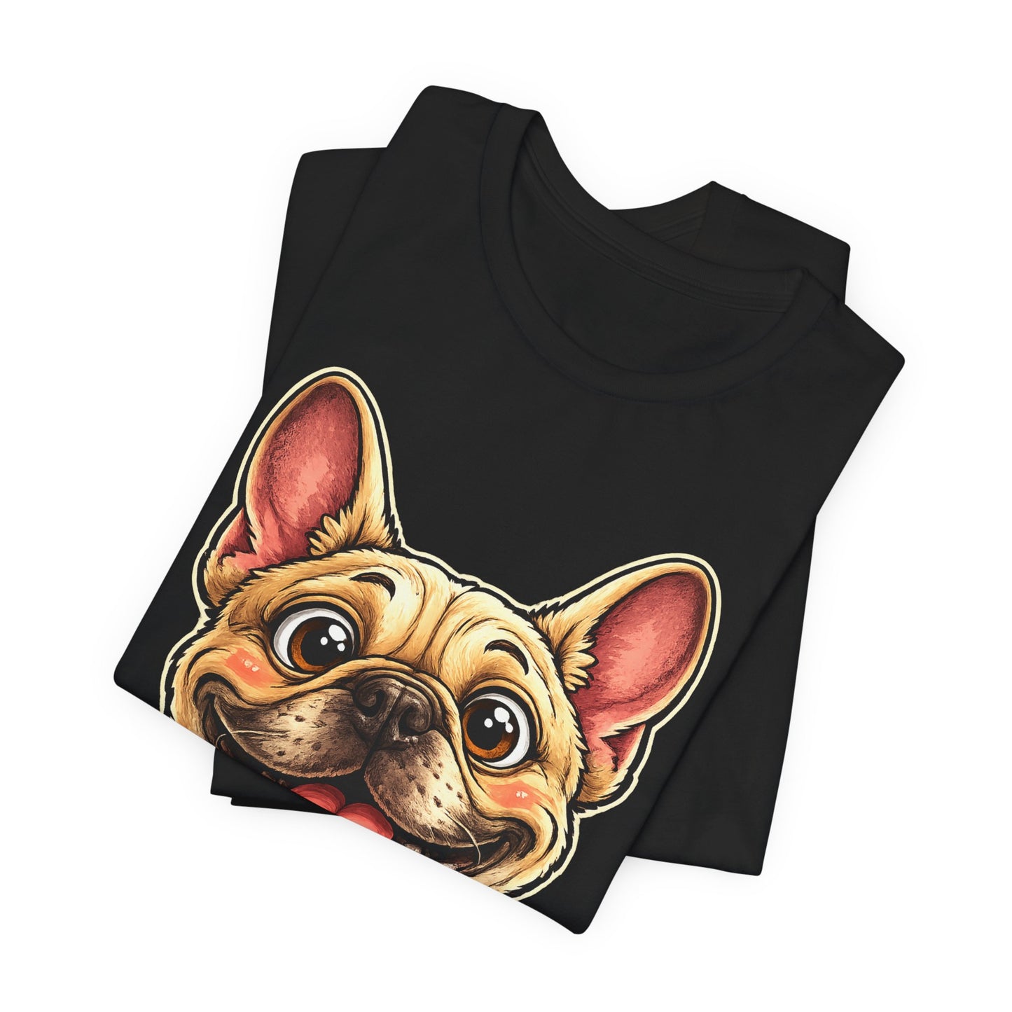 T-shirt French Bulldog Lover – Unisexe Premium Bella Canvas | Livraison Offerte