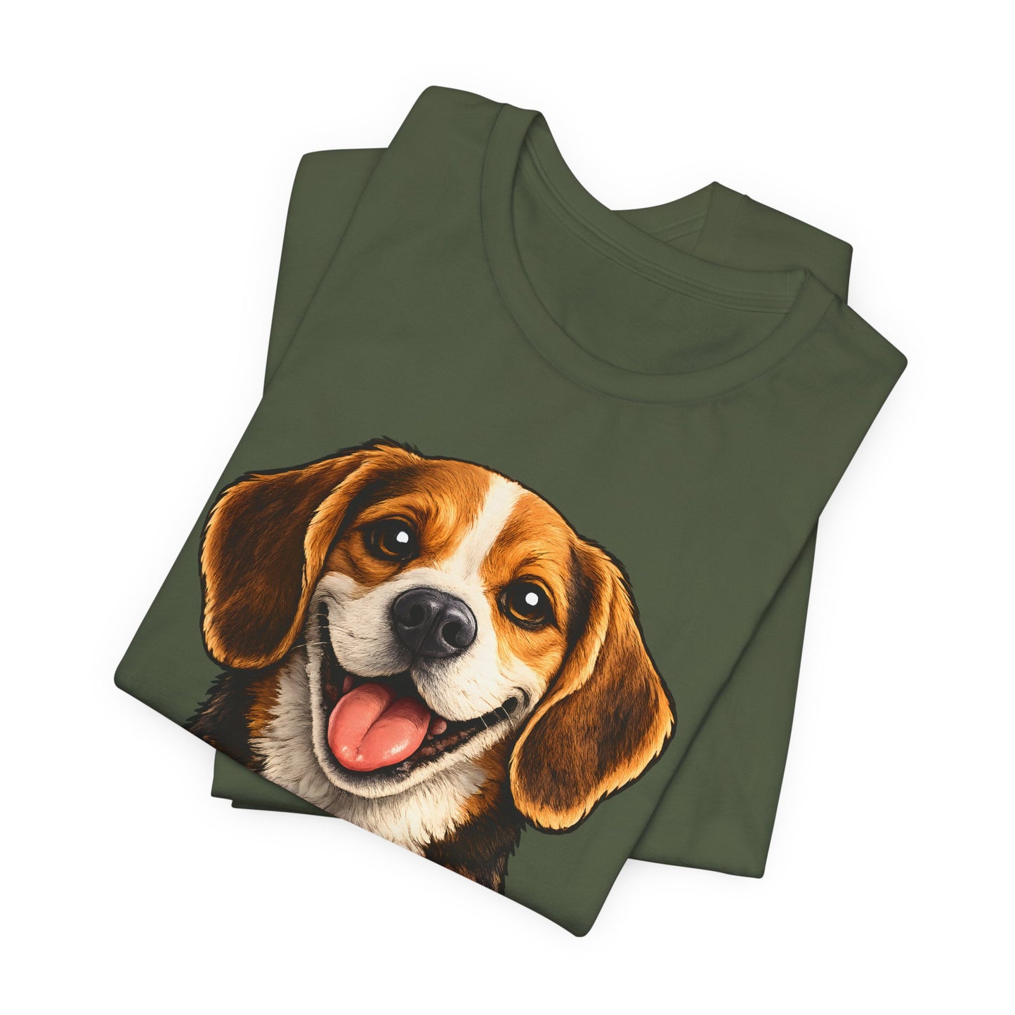 T-shirt Beagle Lover – Unisexe Premium Bella Canvas | Livraison Offerte