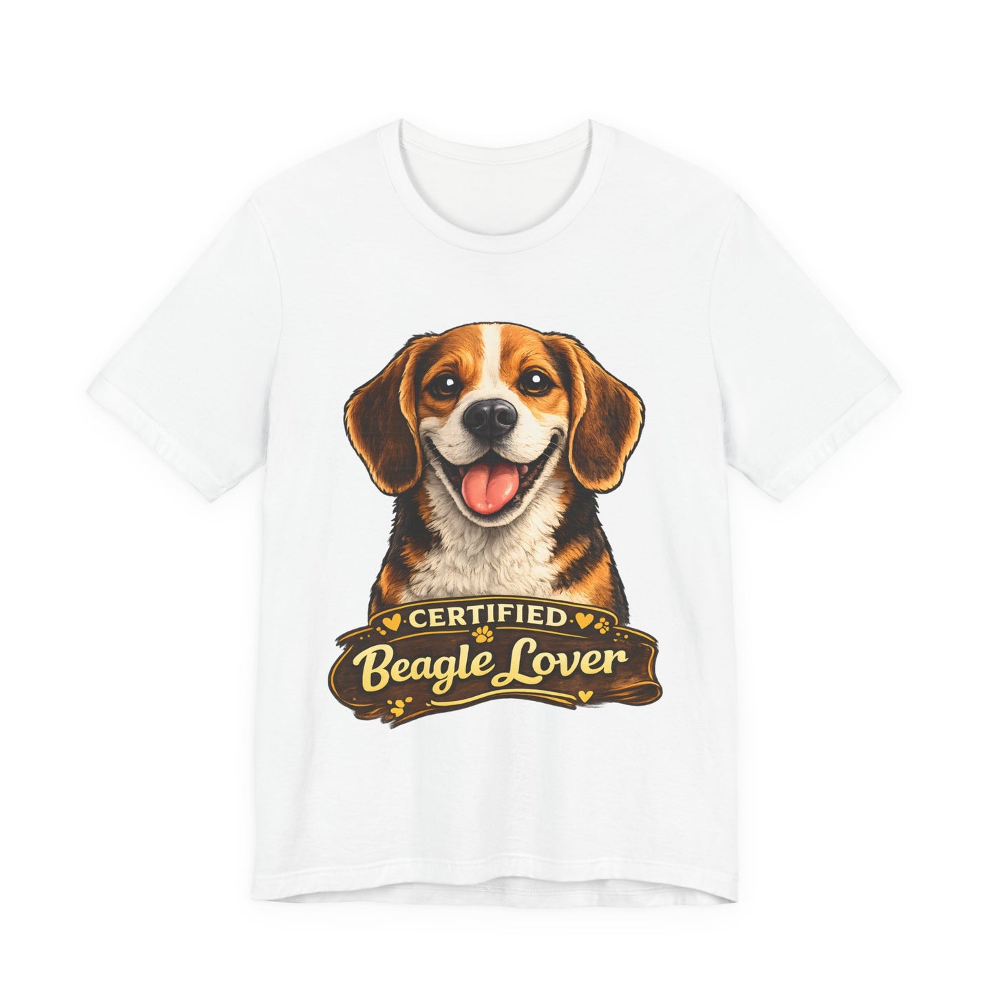 T-shirt Beagle Lover – Unisexe Premium Bella Canvas | Livraison Offerte