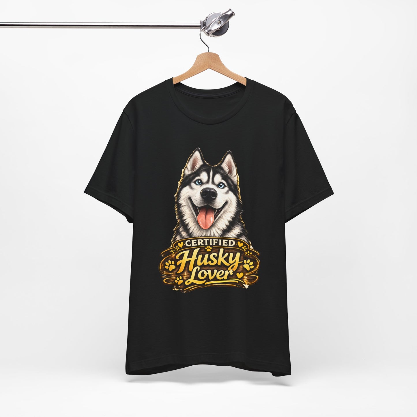 T-shirt Husky Lover – Unisexe Premium Bella Canvas | Livraison Offerte