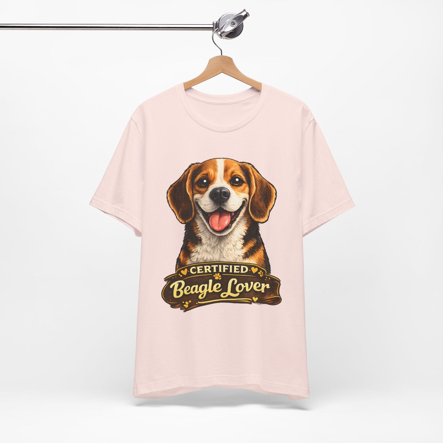 T-shirt Beagle Lover – Unisexe Premium Bella Canvas | Livraison Offerte
