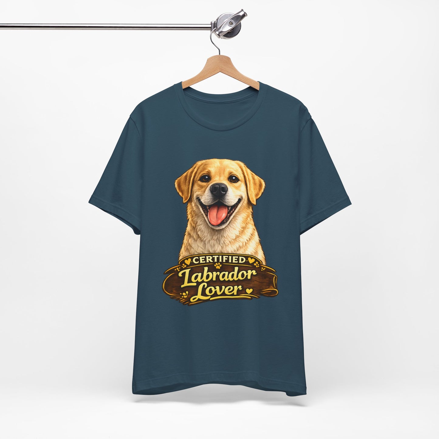 T-shirt Labrador Lover – Unisexe Premium Bella Canvas | Livraison Offerte - sable