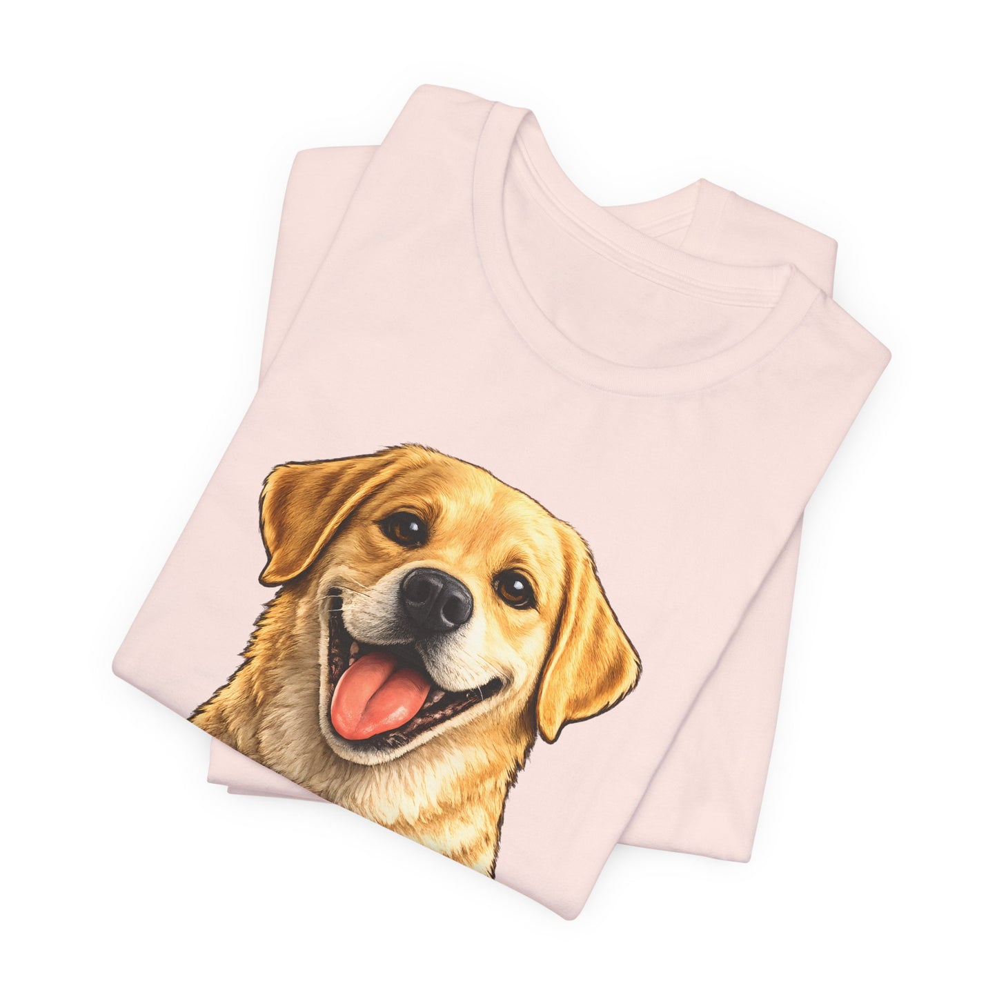 T-shirt Labrador Lover – Unisexe Premium Bella Canvas | Livraison Offerte - sable