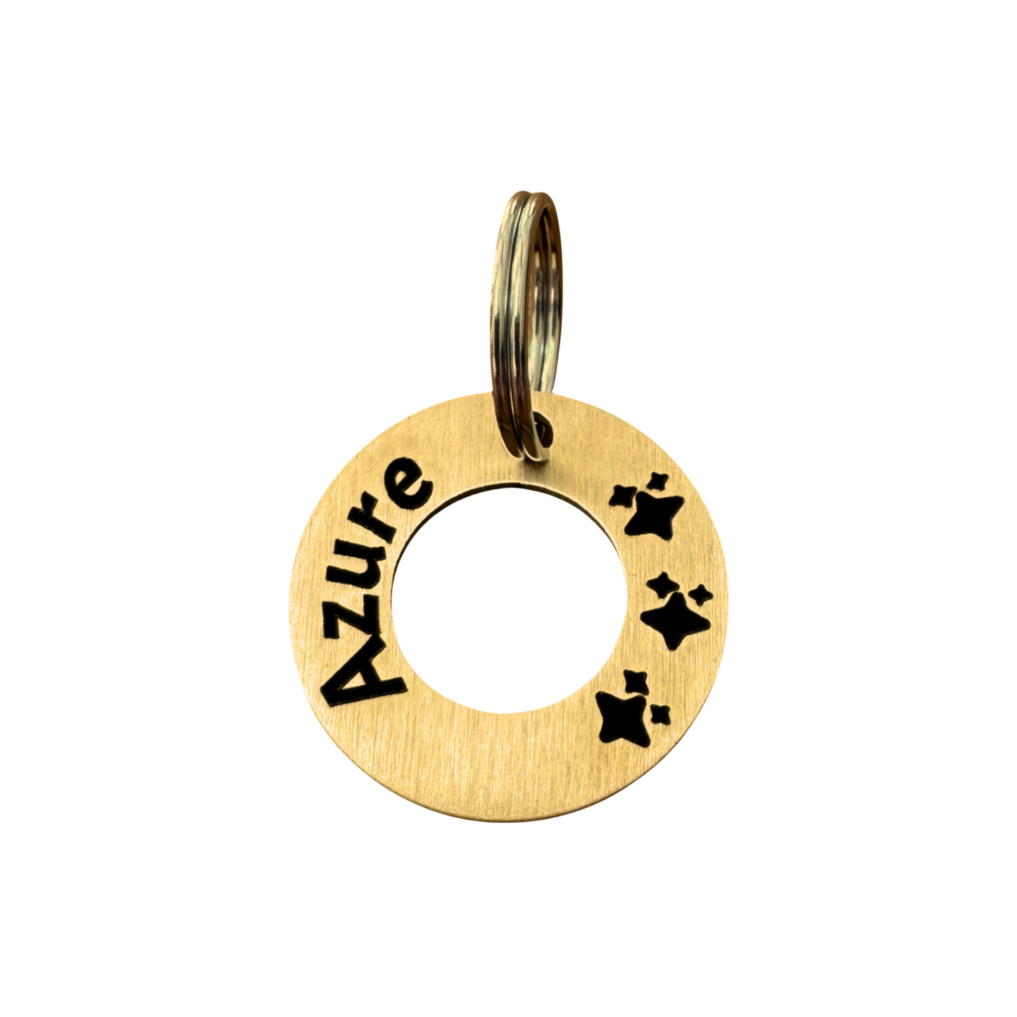 Brass washer medal 