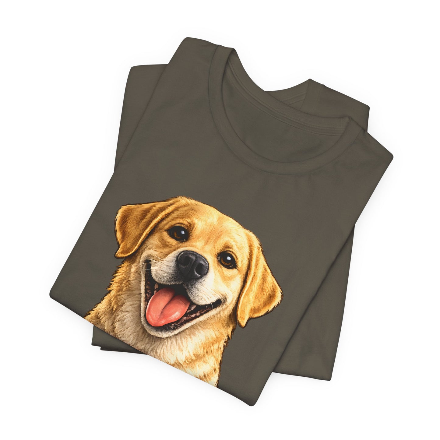 T-shirt Labrador Lover – Unisexe Premium Bella Canvas | Livraison Offerte - sable