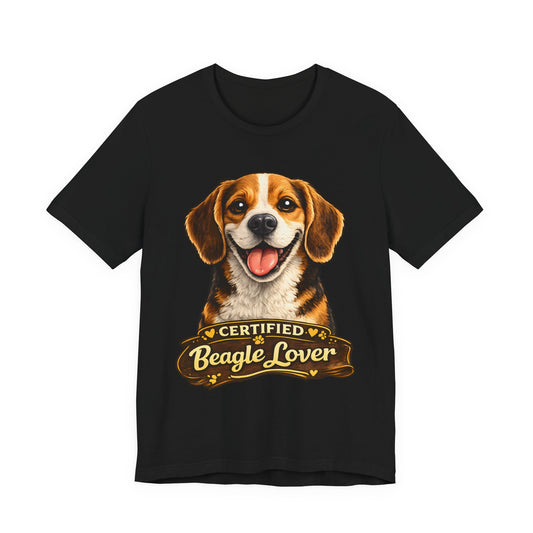T-shirt Beagle Lover – Unisexe Premium Bella Canvas | Livraison Offerte