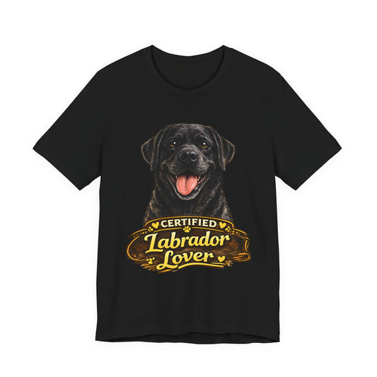 T-shirt Labrador Lover – Unisexe Premium Bella Canvas | Livraison Offerte - brun