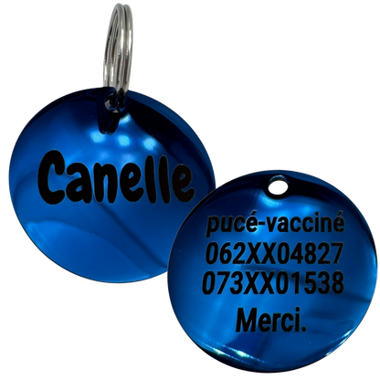 Anneau de fixation fourni avec la médaille