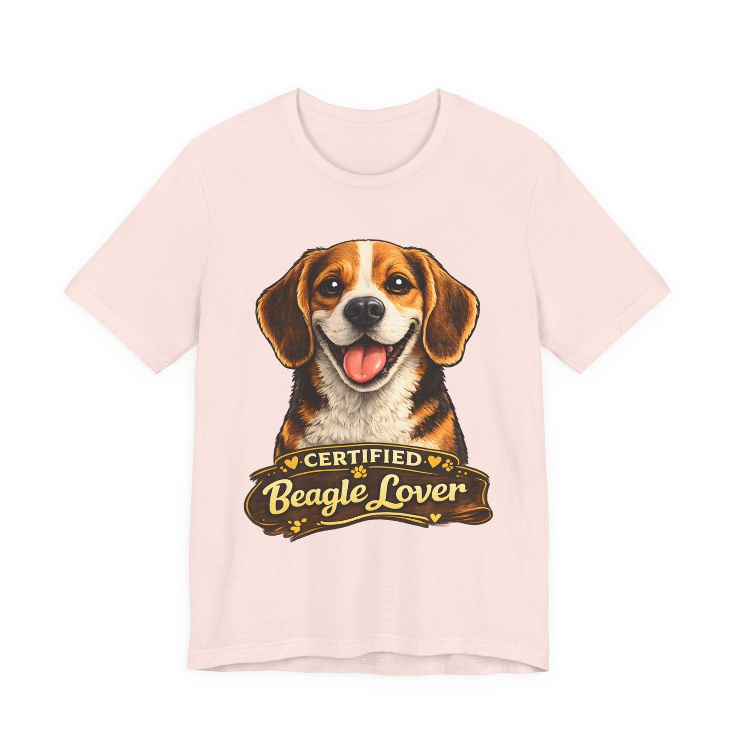 T-shirt Beagle Lover – Unisexe Premium Bella Canvas | Livraison Offerte