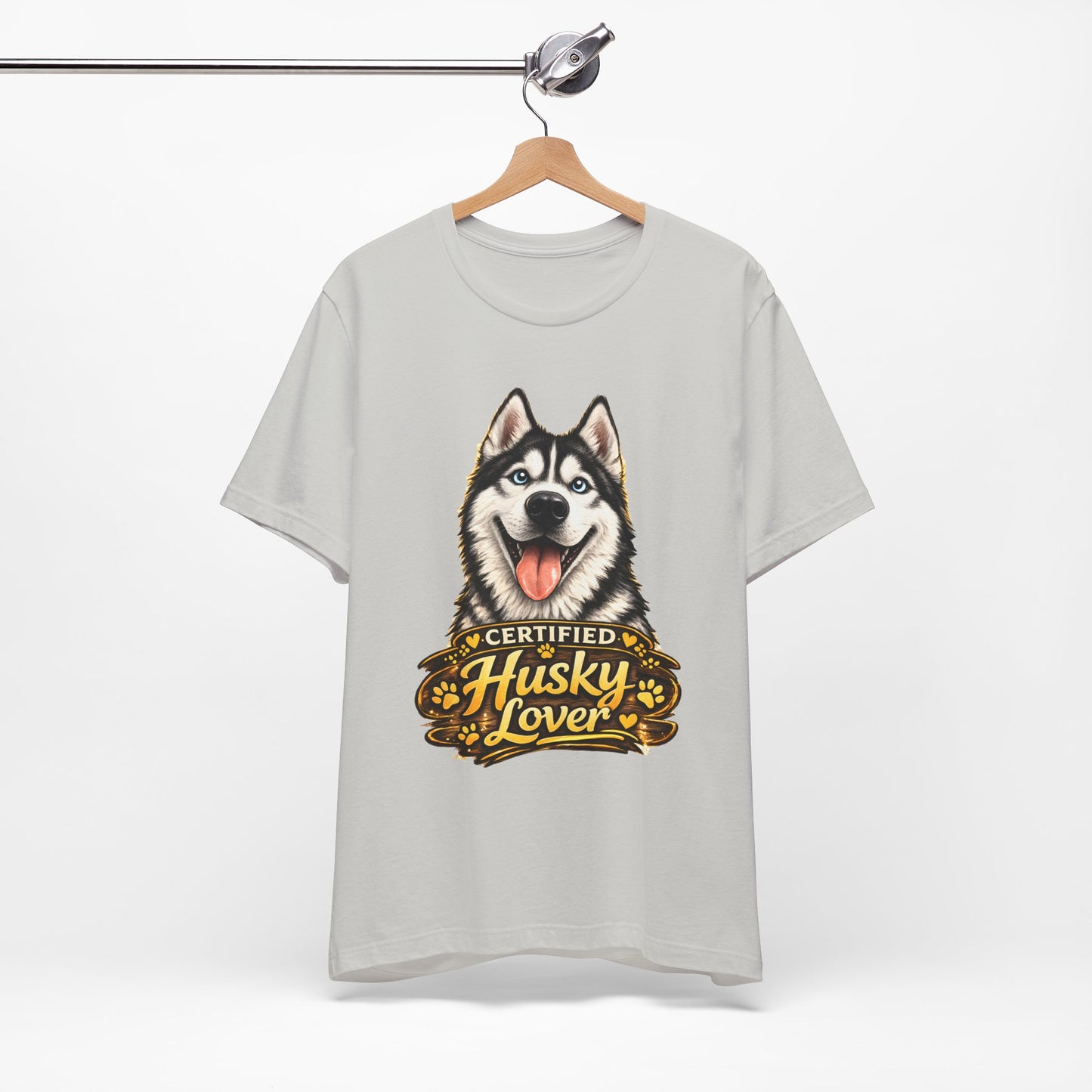 T-shirt Husky Lover – Unisexe Premium Bella Canvas | Livraison Offerte