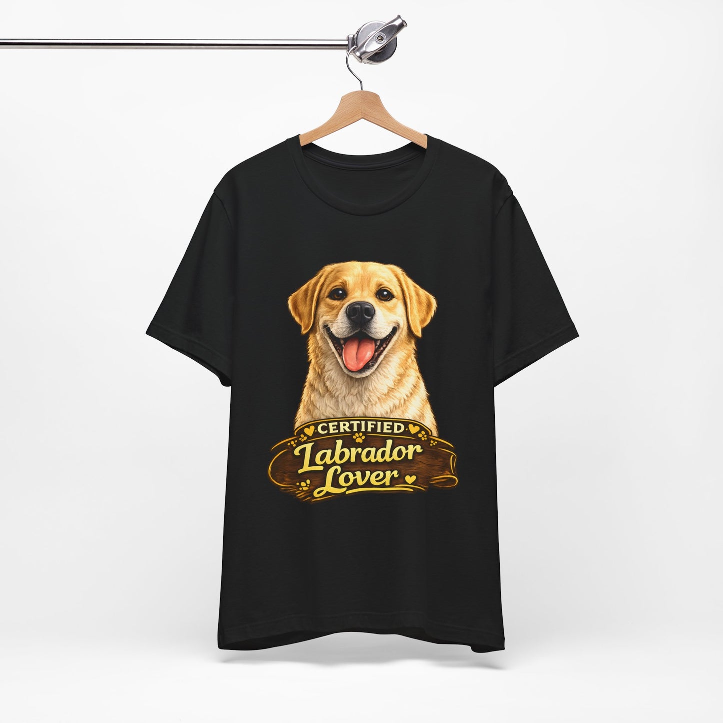 T-shirt Labrador Lover – Unisexe Premium Bella Canvas | Livraison Offerte - sable