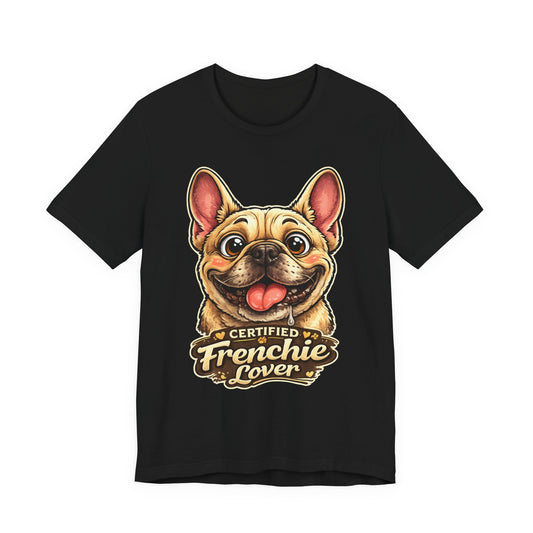 T-shirt French Bulldog Lover – Unisexe Premium Bella Canvas | Livraison Offerte