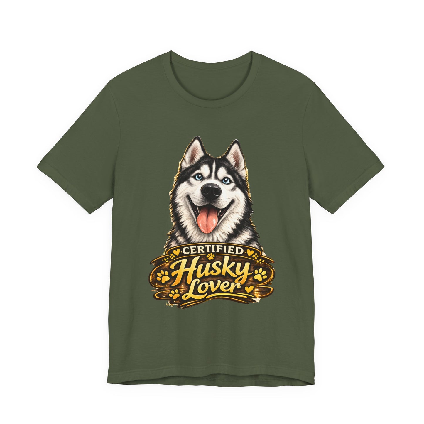 T-shirt Husky Lover – Unisexe Premium Bella Canvas | Livraison Offerte