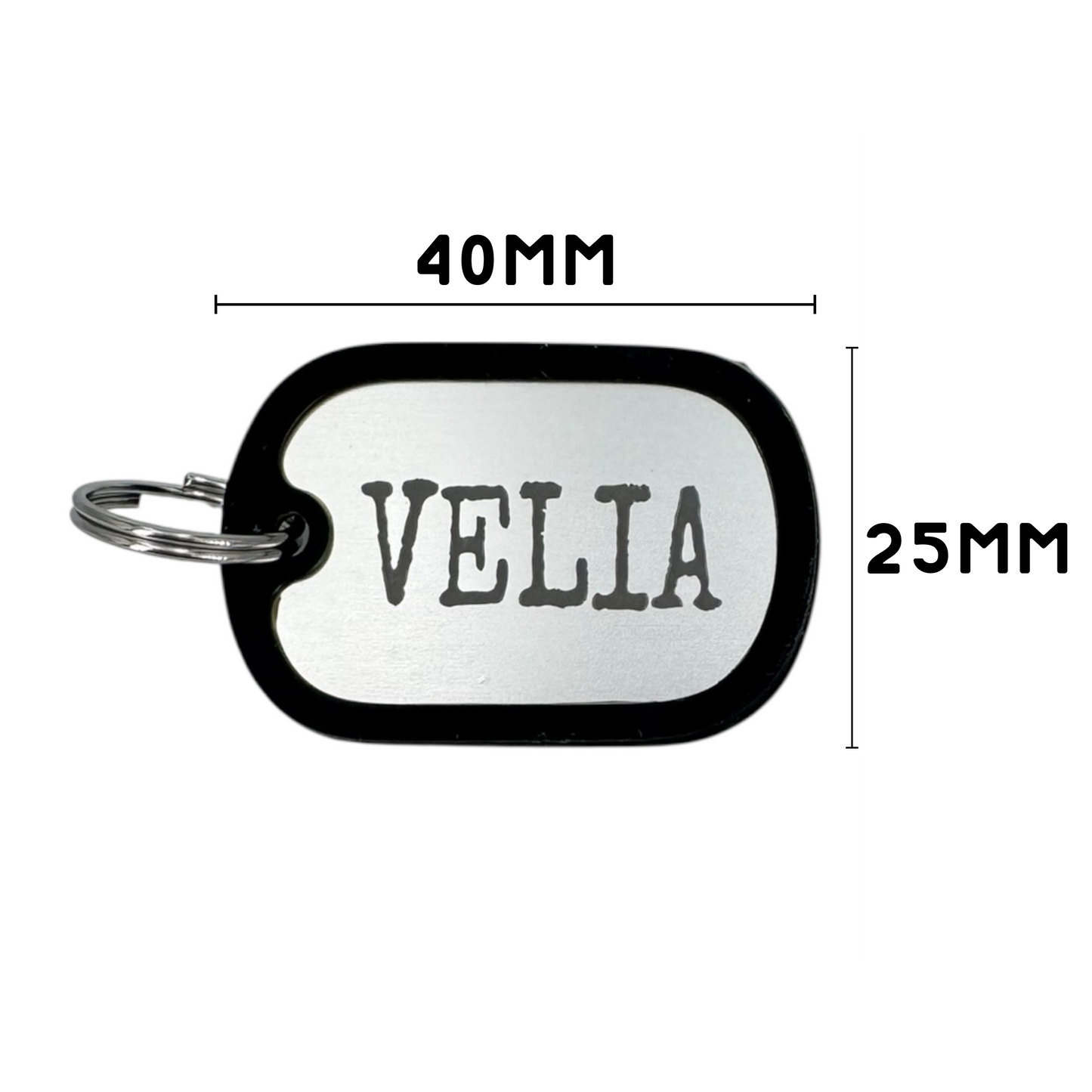 Médaille plaque en  aluminium avec bumper en silicone