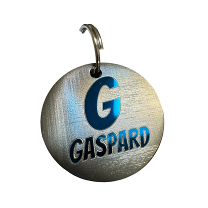 Vue de face de la médaille Numbers and Letters