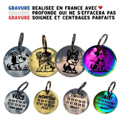 Exemples de motifs cartoon disponibles