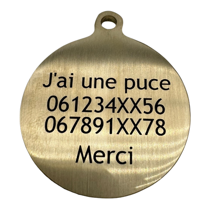 Médaille Masterpiece 44mm, vue verso