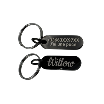 Mini plaque acier, coloris or