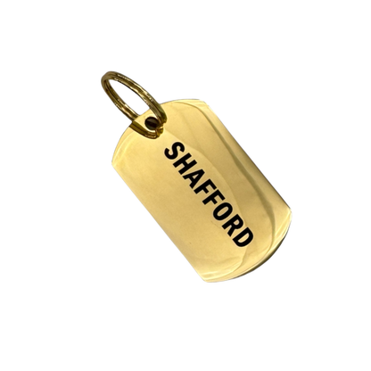 Stainless Steel QR Code Dog and Cat ID Tag