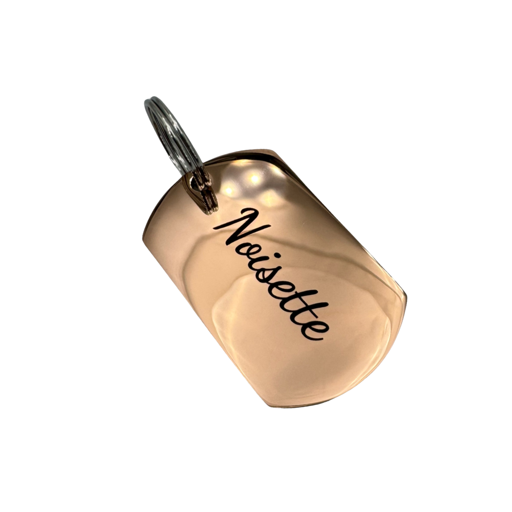 Stainless Steel QR Code Dog and Cat ID Tag
