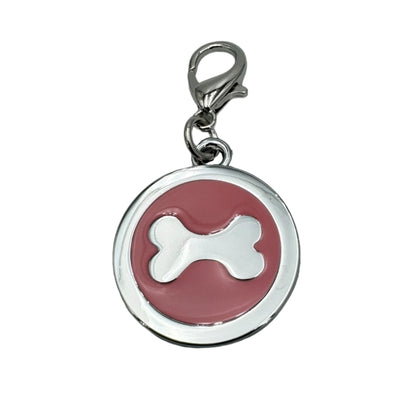 Médaille os résine, coloris violet