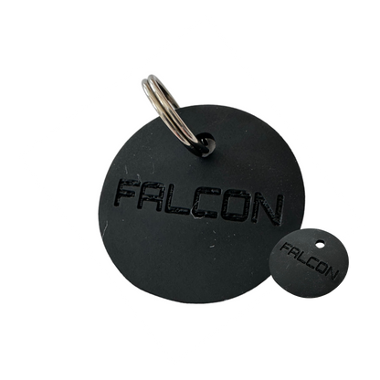 Médaille silicone, coloris noir